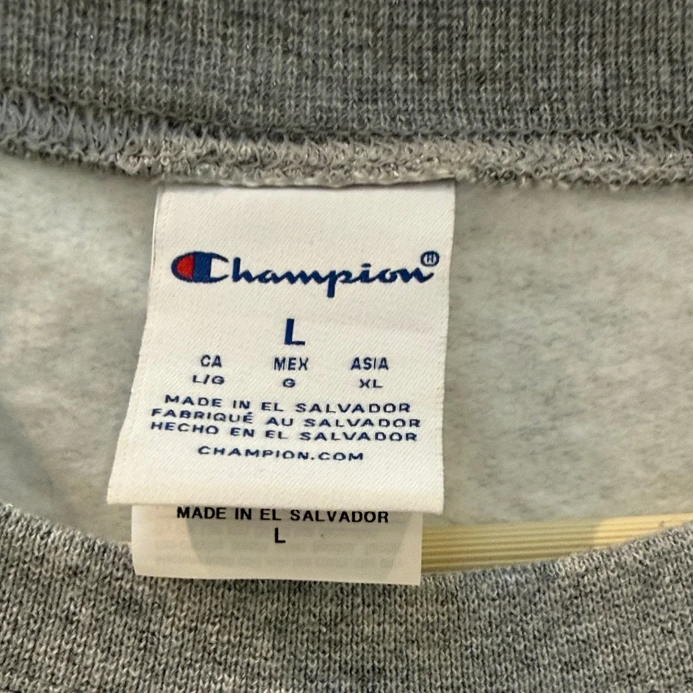Gauchos! UCSB Women's Gray Crew Neck Sweater - Picture 3 of 4